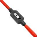 3 Different 1/16"-3/8" Adjustable Tap Wrench Handle Thread Tap Holder Reamer Hand Tapping Tool for Machinist Repair with Plastic Dipped Handle (M1-M10)