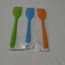 Silicone Spatulas, 11 inch Rubber Spatula Heat Resistant Seamless One Piece Design Non-Stick Flexible Scrapers Baking Mixing Tool (4 Piece)