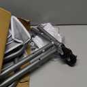 STORAGE MANIAC Laundry Sorter 4 Section, 47.5 Gal (180 L) Laundry Hamper with Wheels, Clothes Divider Basket Sorter, Clothes Separator Hamper Cart with Wheels and Removable Bags, Gray