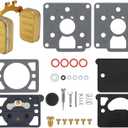 Carburetor Rebuild Kit Fit for Onan BF BG B43M B48M Carb Gasket Repair Kit Compatible with Marvel Schebler DD11 DD13 DD15 142-0570 146-0380 K7523 Z750