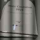 7 x Wall Calendar 2026, 12 Months, 17" x 12" Large Wall Calendar 2026 with Hanger, Thick Paper and Spiral Binding, Vintage Arch Design.