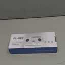 LXTNFU Computer Speakers for Desktop Monitor, Single Speakers for Desktop PC, Laptop Speaker with Loud Sound, Volume Control Easily Clamps to Monitors(USB-C to USB Adapter Included) (Black)