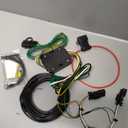 Dasbecan 56331 Trailer Hitch Wiring Harness Kit Compatible with 2011-2020 Dodge Grand Caravan /2011-2016 Chrysler Town and Country/2021 2022 Chrysler Grand Caravan Vehicle-Side Custom 4Pins