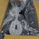 26'' XL Collapsible Heated Cat House - Metal Frame, 100% Insulated Waterproof Outdoor Stray Cat Shelter with Heating Pad & Escape Door, Adjustable Heat & Timer, Warm Shelter for Cats, Black