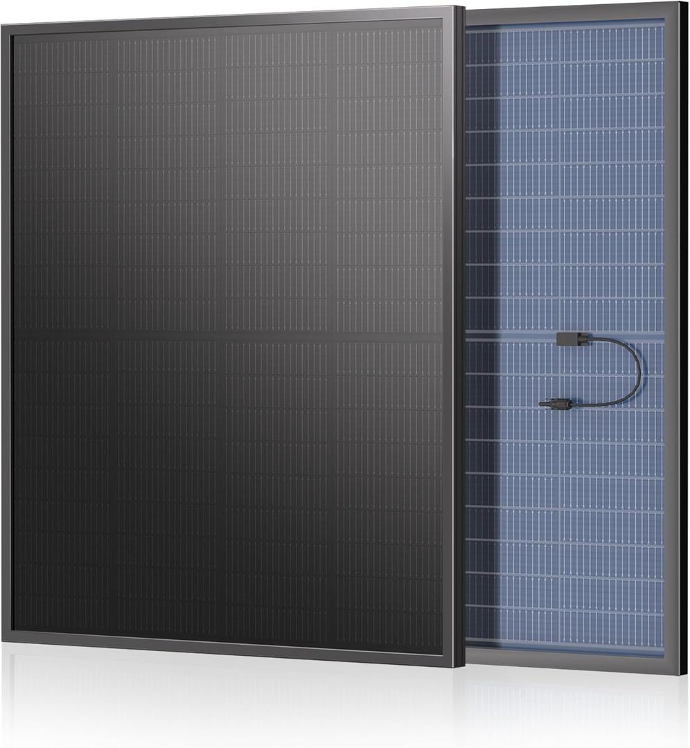 195 Watt Solar Panels, N-Type Quarter-Cut 25.6% High Efficiency Cells