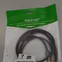 Tisino 1/4 to RCA Cable, Quarter inch TRS to RCA Audio Cable 6.35mm Stereo Jack to Dual RCA Insert Cable Y Splitter Cable - 3.3 feet/1 Meter