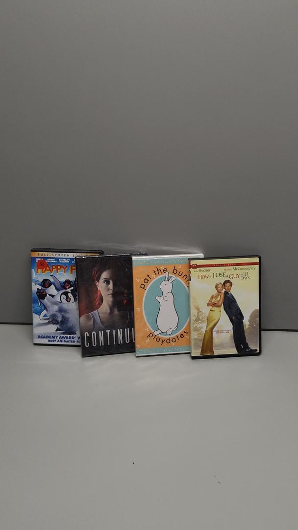 SET OF 4: Movie Disks