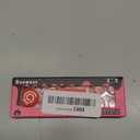 Jusy Cross D-Pad Button Caps Thumb Grips Set, Compatible with Nintendo Switch/OLED/Lite, Cute Star 3D Soft Silicone ABXY Buttons Sticker Joystick Cover Caps, Bow Heart-Red