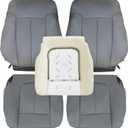 NLQR Front Full Set Seat Covers Compatible with Ford F150 F250 F350 2009-14