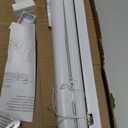 Magnetic Shades for Steel Door Windows | 1 Magnetic Blinds for Metal Doors | Glass Door White Mini Blinds or Covers | 25" X 40" or 68" (White 25" X 40")