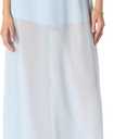 The Drop Women's Dierdre Sheer Maxi Skirt, XL