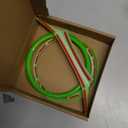 Savadicar Green Interior Accessories - Instrument Panel Trim Set for 2018-2023 Jeep Wrangler JL JLU 4XE & Gladiator JT - Solid Color Interior Decor Upgrade Option, 3-Piece