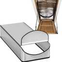 Attic Door Insulation Cover for Pull Down Ladder or Stair 25" x 54" x 11"- R-Value 15.6 Extra Thick Fire Proof Attic Tent Stairway Insulator with Easy Installation, Door Seal Hatch by Miloo