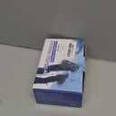 Sportneer Crampons Ice Cleats for Shoes and Boots with 28 Spikes - Traction Slip-on Stretch Footwear for Walking and Shoveling on Ice and Snow (Medium, Orange)