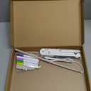 LED Board Light Up Acrylic Message Board, Cosmody Light Up Board with Stand (11.8 * 7.9 inches)