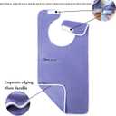 3 Pack Adult Bibs, Microfiber Super Soft Eating Cloth for Adults, Disabled, Adjustable, Dining Clothing Protector