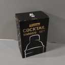 Cocktail Shaker Set, Mixology Bartender Kit 10-Piece Bar Tools Set with Stylish Bamboo Stand, Bar kit: Martini Shaker Muddler Jigger with All Essential Accessory Tools Gifts for Men Dad