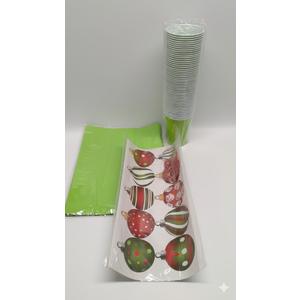 50 Lime Green Plastic Cups, 16 oz Disposable Cups, Drinking Cups For Halloween, Summerween, Christmas Party Supplies