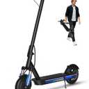 Electric Scooter Adult 350W/500W Motor, Top Speed 19/22 mph, Max 18/22 Miles Ranges, Foldable E Scooters for Adults with Cruise Control APP Control Double Braking for Commuting