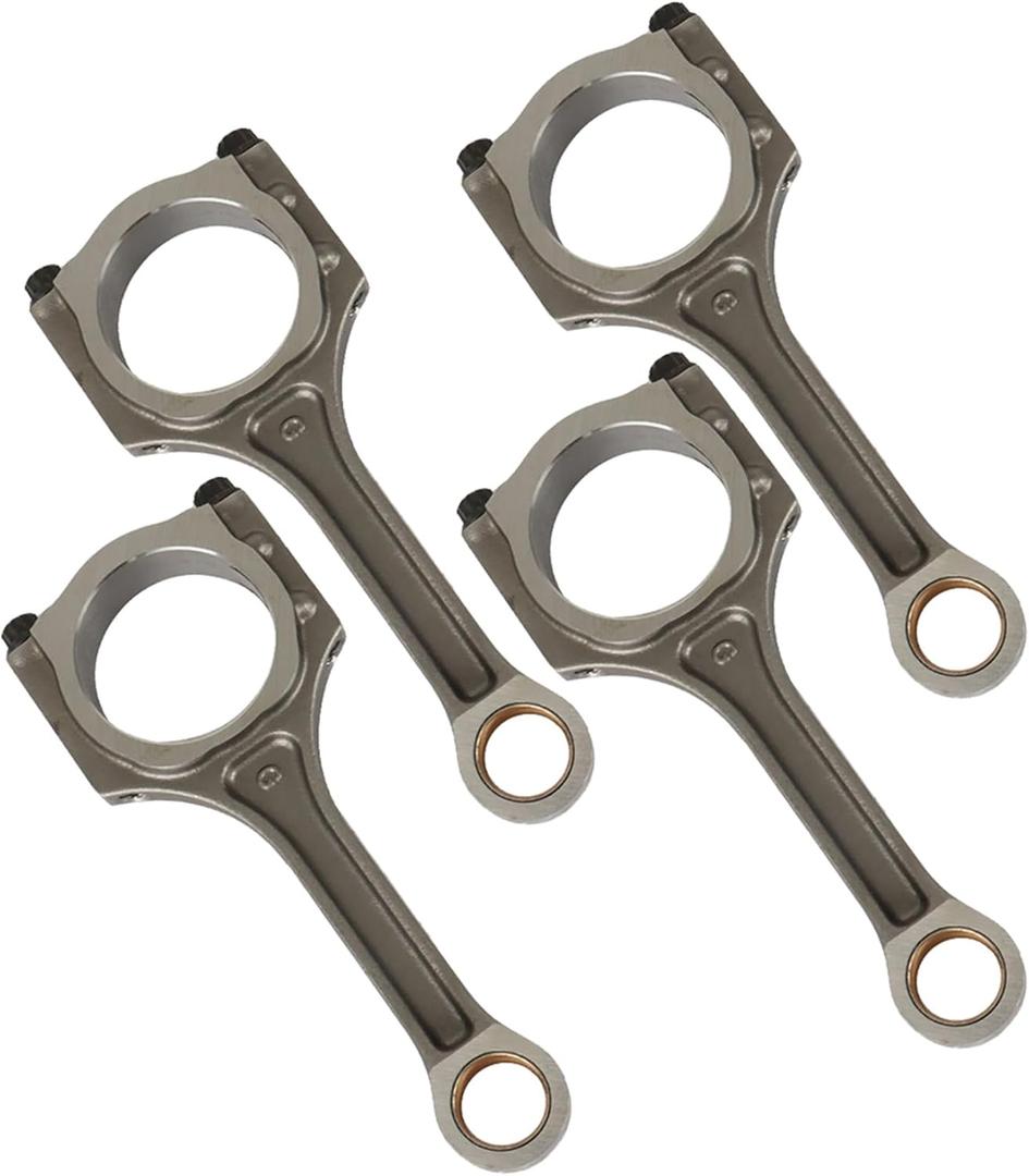 labwork 4Pcs Connecting Rod 235102G500 235102G520 Replacement for Optima Sportage Sonata 4-Door 2.4L