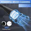 Car Cleaning Gun High Pressure Air Blow Gun for Car Detailing Interior Works with Air Compressor Powerful Interior Dryer for Vehicle Enthusiasts