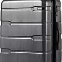Coolife Large Checked Luggage Hardside Suitcase with Spinner Wheels, 28in
Expandable, Lightweight ABS+PC, Rolling Travel Suitcase with TSA Lock, Spinner Wheels, Durable Zipper, Charcoal