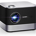 3-in-1 Projector 4K Supported, AURZEN BOOM 3 Smart Projector with WiFi and Bluetooth, 3D DoIby Audio & 36W Speakers, Auto Focus & Keystone, Netflix Official 500 ANSI Home Outdoor projector, Black