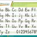 Channies My First Letters, Pre K - Kindergarten Writing Workbook, Fun Way to Practice Letter Tracing for Kids Ages 3-5, Easy to Follow, Color-Coded, 40 Double-Printed Worksheets