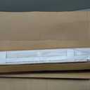 LazBlinds No Tools No Drill 1" Vinyl Mini Blinds, Cordless Blinds for Windows, Light Filtering Horizontal Window Blinds & Shades, 29" W x 48" H, White