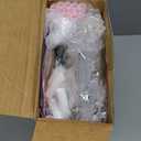 Monobeach Princess Tent Girls Large Playhouse Kids Castle Play Tent with Star Lights Toy for Children Indoor and Outdoor Games, 55'' x 53'' (DxH)