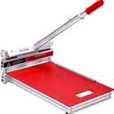 13" Laminate Floor Cutter – 17mm Manual Vinyl Plank Cutter for LVP, SPC, WPC, Bamboo & Engineered Wood | Dust-Free Flooring Cutter Tool with 0°-45° Adjustable Angle & Tungsten Steel Blade