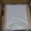 Pithfor Wooden Baby Doll Crib Set, Baby Doll Bed Toys for 18 Inch Dolls, with Bedding and Canopy, Baby Doll Furniture Accessories