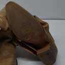 IUV Cowboy Boots For Women Western Cowgirl Boots Mid Calf Snip Toe Boot With Chunky Heel, 8.5, Camel