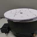 Diffusers for Essential Oils Large Room, 500ml Aromatherapy Diffuser Cool Mist Humidifier with Remote Control,7 Colors Lights & 4 Mist Mode Waterless Auto Off for Women Office Home (Black)