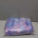 Skywin Mermaid Magic Fort Air Tent for Kids with Door (77 x 50) Builds in 30 Seconds, Toddler Tents Indoor for Imaginative Play, Kids Forts Indoor Playhouse, Christmas/Birthday Gift (Fan Not Incl)