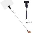 2 PCS Handheld Adjustable Sign Stands, 7.9-37'' Stainless Steel Sign Stake Pole