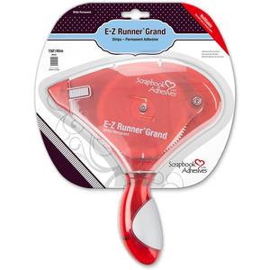 Scrapbook Adhesives by 3L 01250-6 Double-Sided E-Z Runner Grand Adhesive Dispenser, Recyclable, 150-feet, RED, 150 Foot