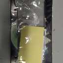 2PCS Full Moon Forest Pattern License Plate Frames for Men Women - Universal Metal Green Moon Night Sky License Plate Holders with Car Door Handle Bow