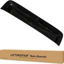 35.6" 880mm Sunroof Wind Deflector, Tape-on Sunroof Rain Guards, Universal Fit Tinted Moonroof Vent Visor Car Accessories