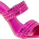 BCBGeneration Women's Jendi Heeled Sandal (5, Passion Pink Metal)