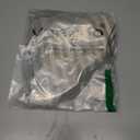 Vangao Christmas Kitchen Valance Linen Stripe Short Curtains Farmhouse Country Rustic Tickingstripe Light Filtering Rod Pocket Window Topper Treatments 16 Inch 1 Panel Green on Beige