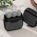 2 In 1 Face Roller, Black