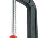 BESSEY DHCC-6, 6 In. Double Headed C-Clamp, red/black
