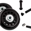 Protec Replacement Wheels Designed for Protec Bags and Cases Black Model WLSBKPR 60mm