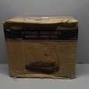 Vinyl Record Player 3-Speed Belt-Drive Turntable with Stereo Speakers and USB Play&Recording (Light Wood)