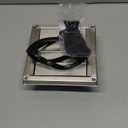 4" Upgrade Metal Dryer Vent Cover for House, Premium Stainless Steel Dryer Vent with 4 Screws Rubber Gasket, Best Exterior Wall Vent Cover with Louvre for Dryer Vents Range Hood Vent AC Vent