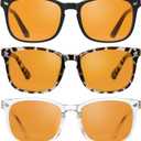 Hunsquer Blue Light Glasses for Woman/Men Computer Blue Light Glasses