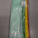 Fun Express 13 1/4" x 9 1/4" Medium Mesh Zippered Vinyl Storage Bags - 12 Pieces (Assorted)