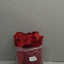 NICETOWN Christmas Red Blackout 120" Velvet Curtains for Backdrops, Thermal Insulated Noise Reducing Drapes for Film, Extra Long Window Treatments for Large Sliding Door (2 Panels, 52" Wide)