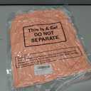 Women Dressy Shirt 3/4 Sleeve Blouse Casual 2025 Fall Fashion Top Square Neck Pleated Loose Fit Business Basic Top (Pink, M)